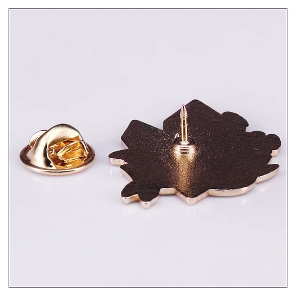 PINK Crystal ‘Protection From A$$holes’ Lapel Or Hat Pin - Picture 3 of 3